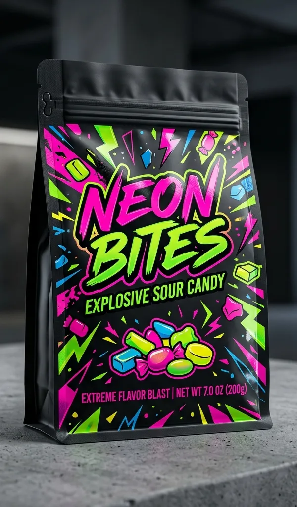 NeonBite Extreme Candy Pouch