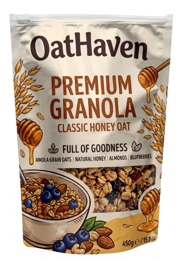 OatHaven Premium Granola Slider Pouch